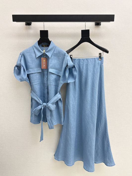 Loro 25ss Linen suit