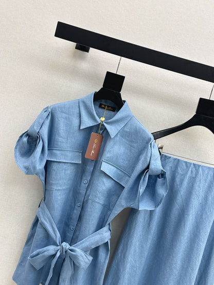 Loro 25ss Linen suit