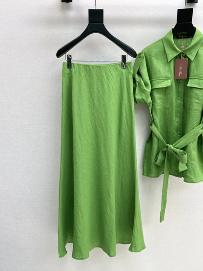 Loro 25ss Linen suit