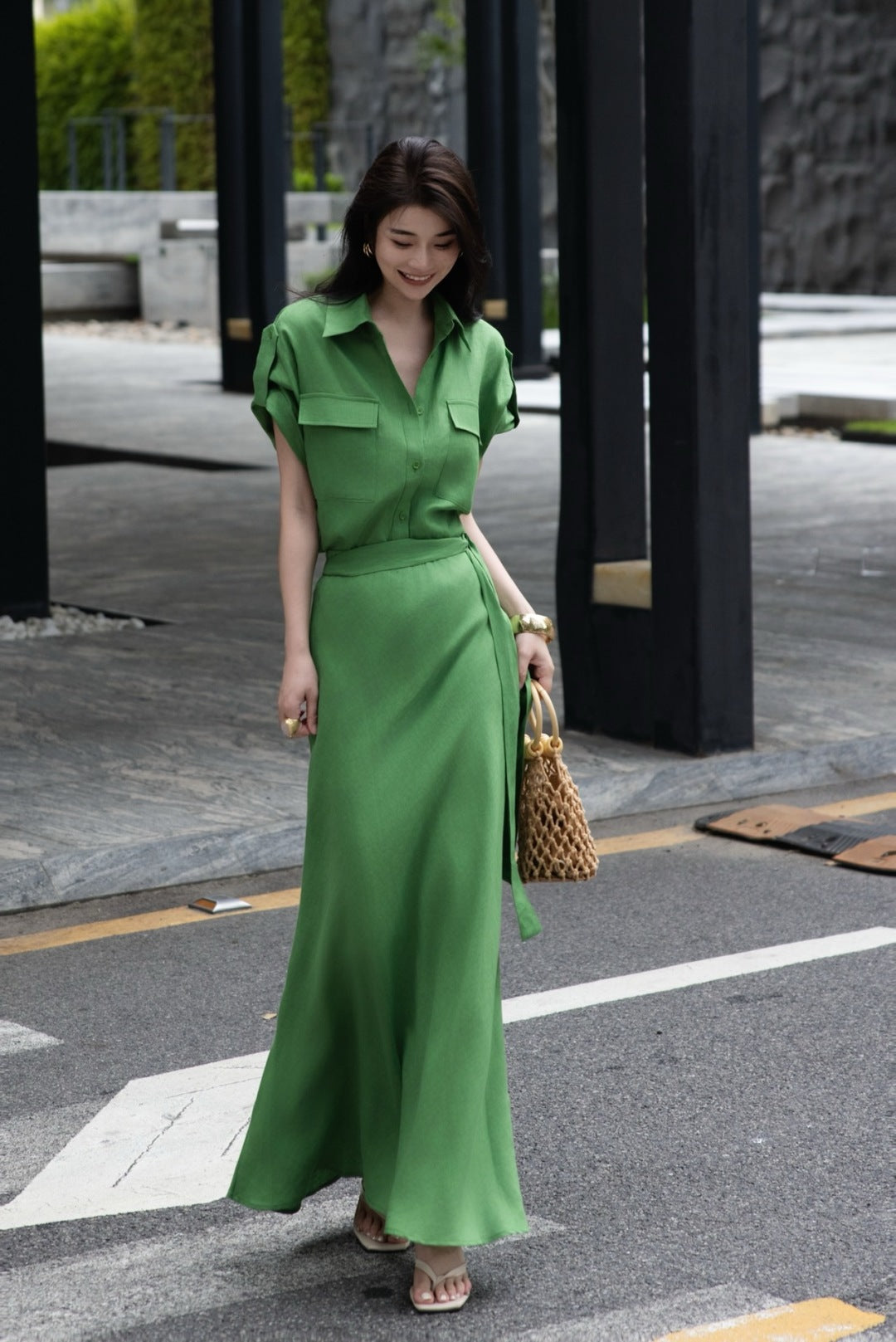 Loro 25ss Linen suit