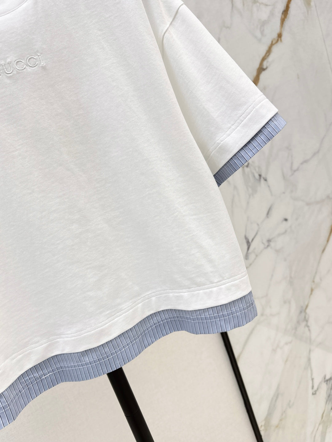 Guc 25ss embroidered t-shirt