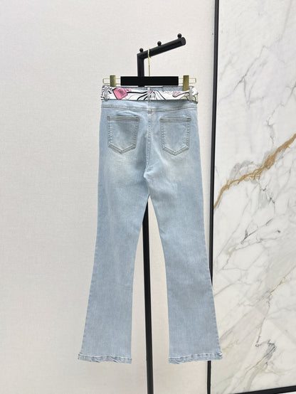 Chan 25ss scarf jeans