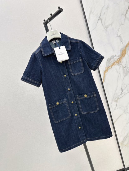 Monc 25ss denim dress