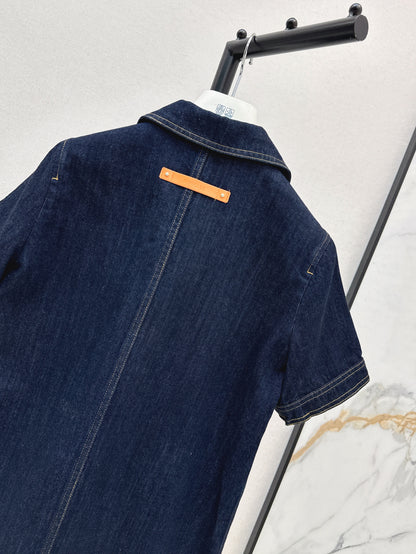 Monc 25ss denim dress