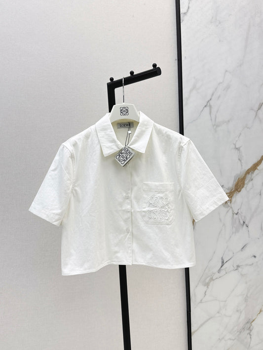 Loew 25ss embroidered shirt