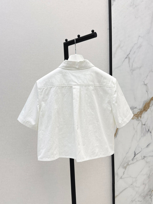 Loew 25ss embroidered shirt