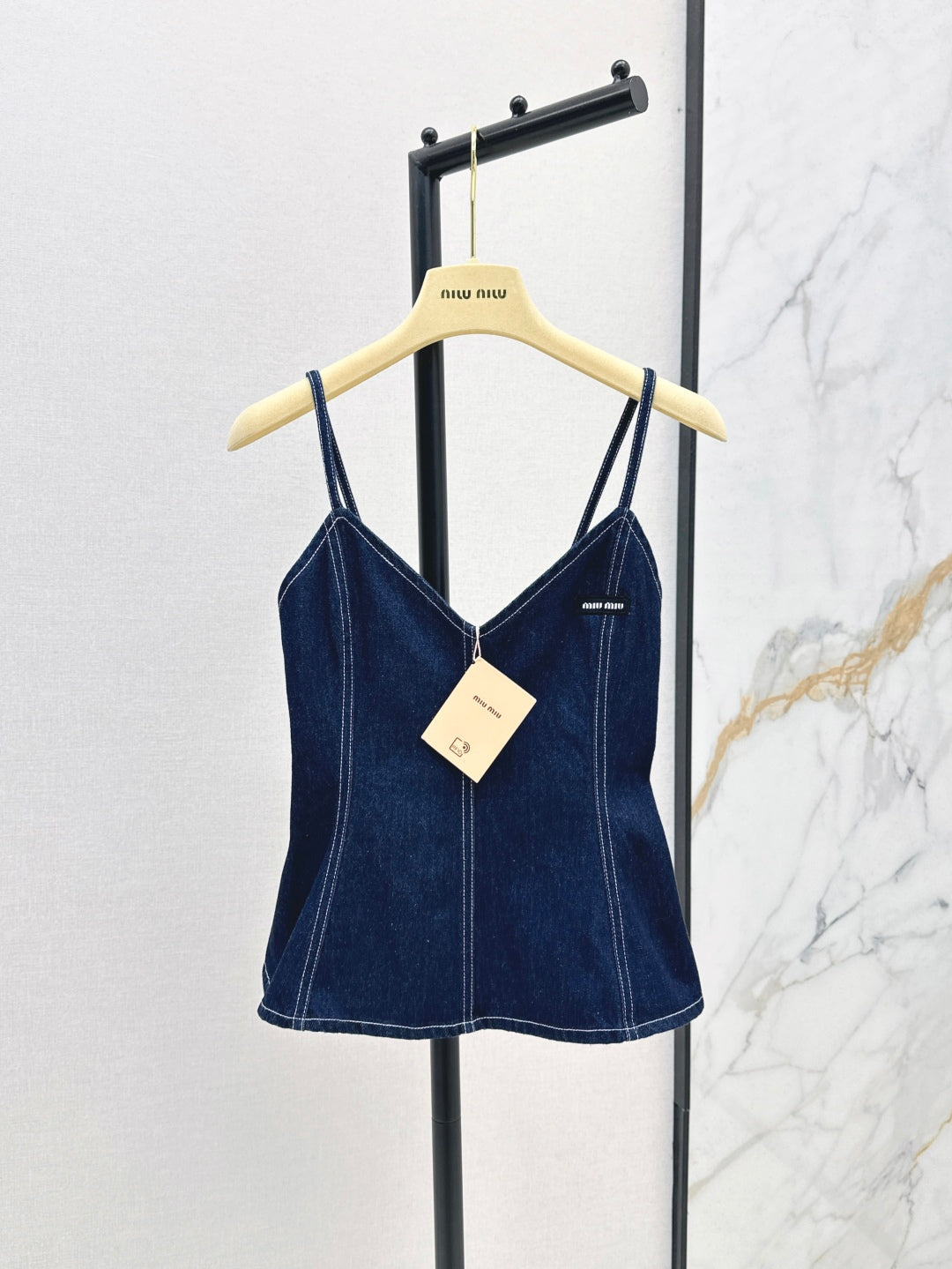 Miu 25ss denim camisole