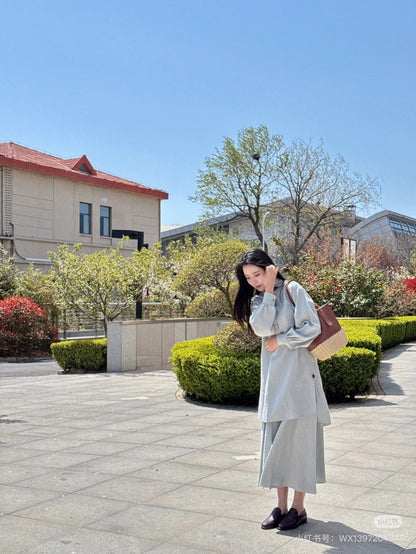 Loro 25ss shirt dress