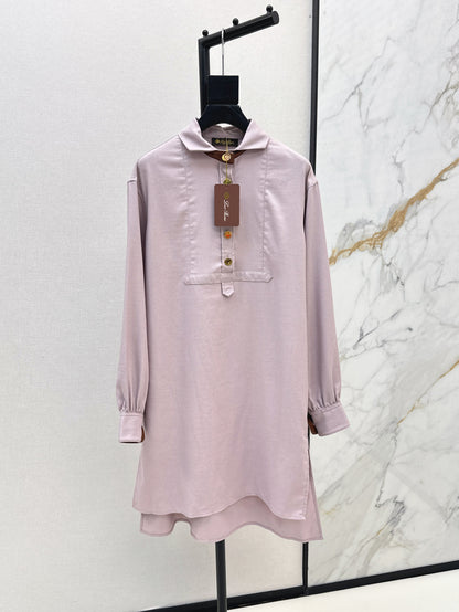 Loro 25ss shirt dress