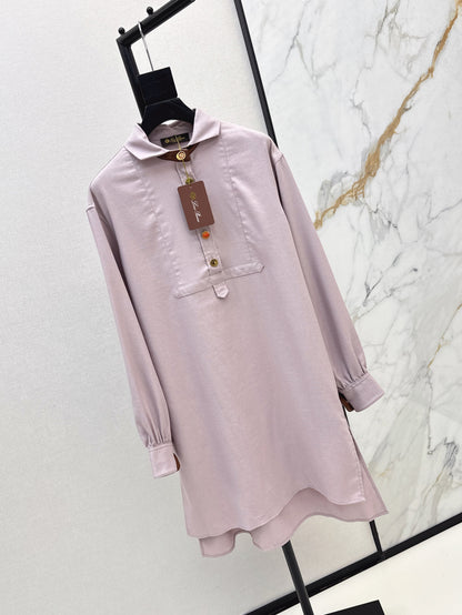 Loro 25ss shirt dress