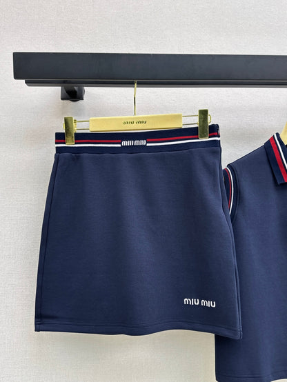 Miu 25ss vest skirt set