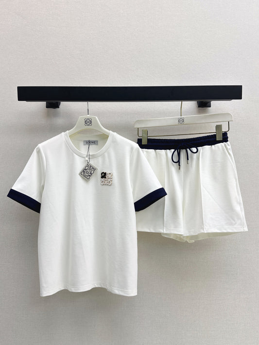 Loe 25ss tee short set