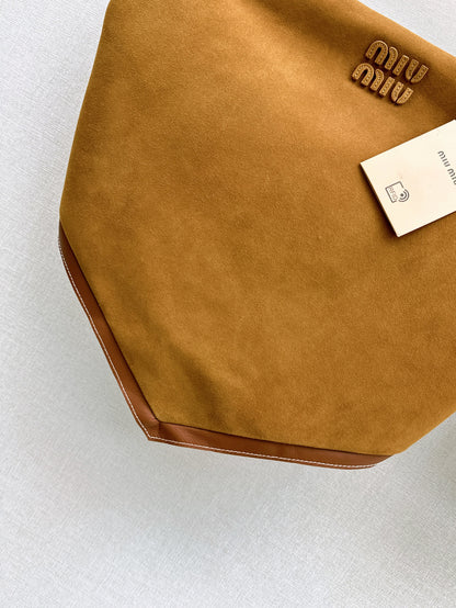 Miu 25ss suede tube top