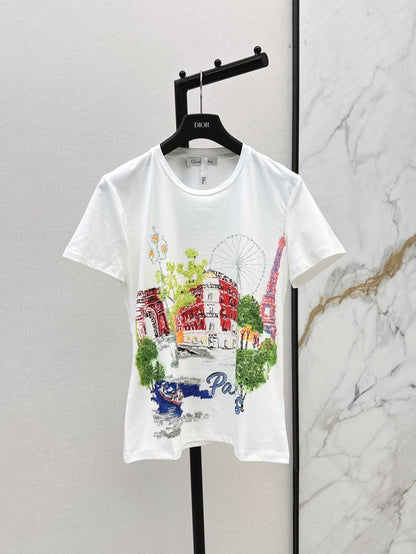 CD 25ss print t-shirt