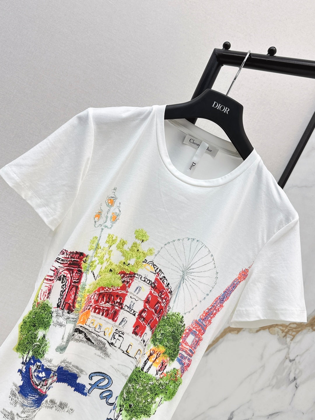CD 25ss print t-shirt