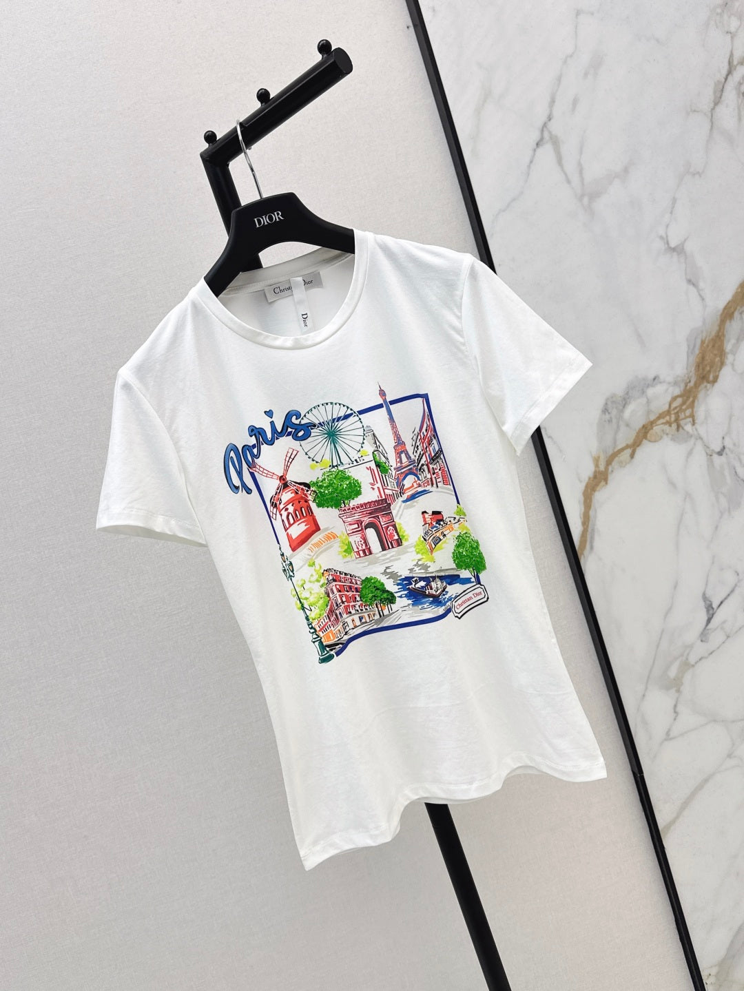 CD 25SS print t-shirt