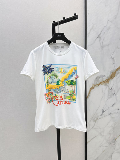CD 25ss print t-shirt