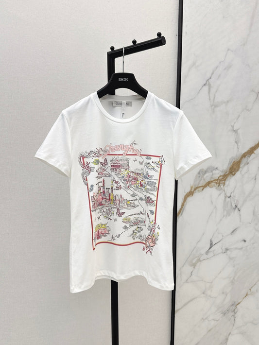 CD 25ss print t-shirt