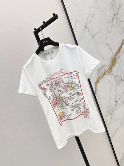 CD 25ss print t-shirt