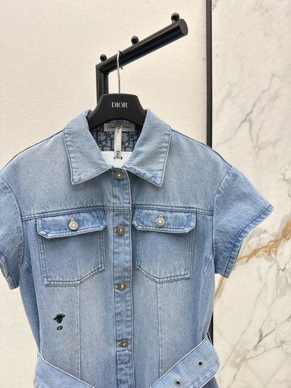 CD 25SS denim dress