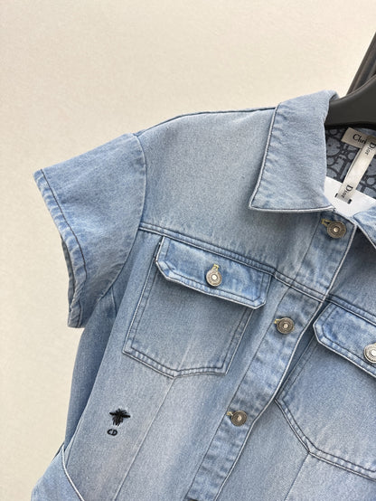CD 25SS denim dress