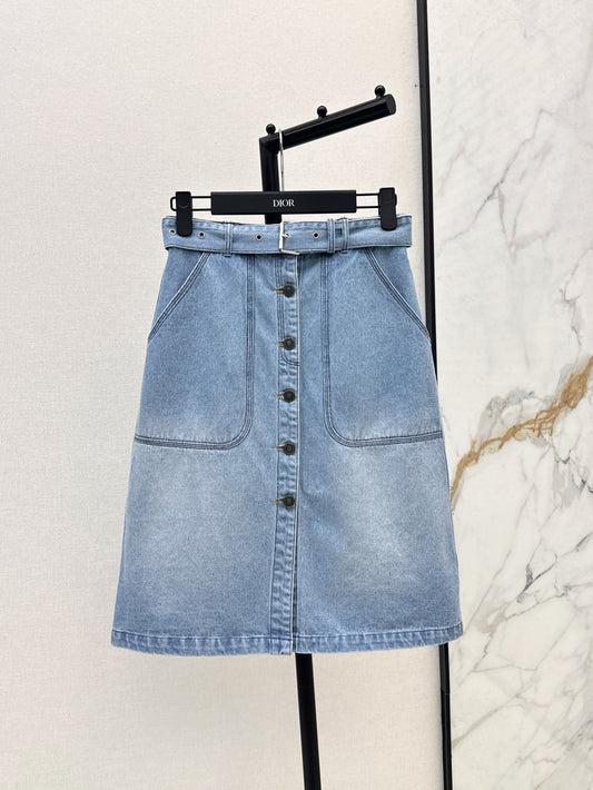 CD 25ss denim skirt