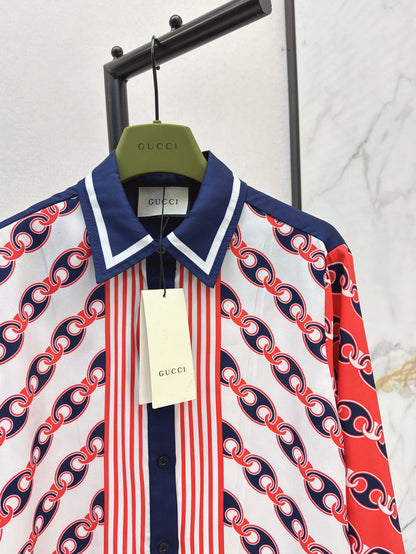 Guc 25ss print shirt