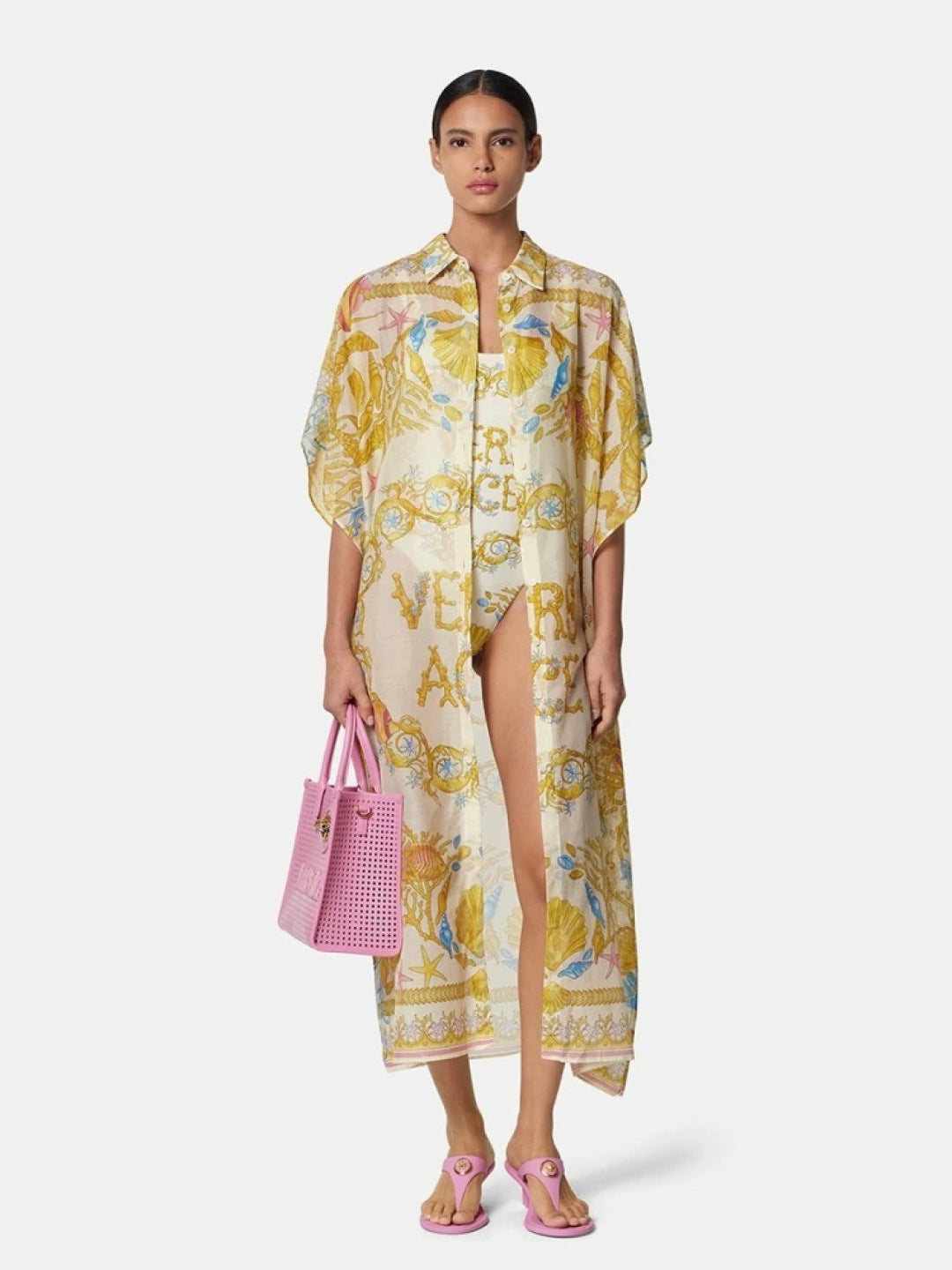 Vers 25ss print dress