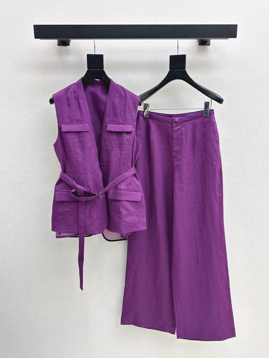 Brune 25ss linen suit
