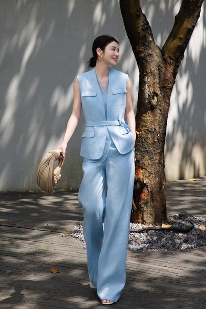Brune 25ss linen suit