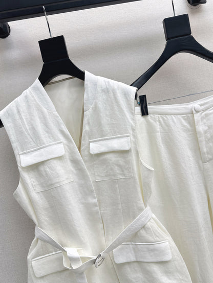 Brun 25ss vest suit