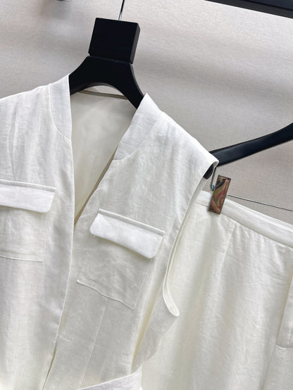 Brun 25ss vest suit