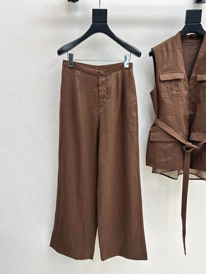 Brun 25ss vest suit