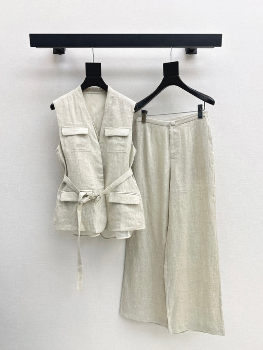 Brun 25ss linen suit