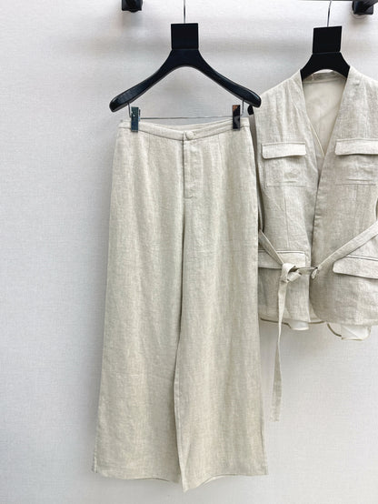 Brun 25ss linen suit