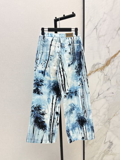 CD 25ss print jeans