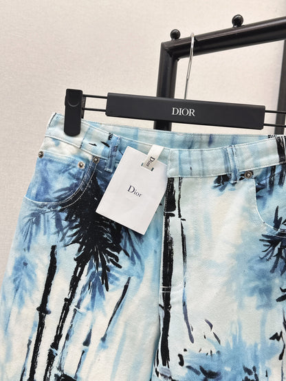 CD 25ss print jeans