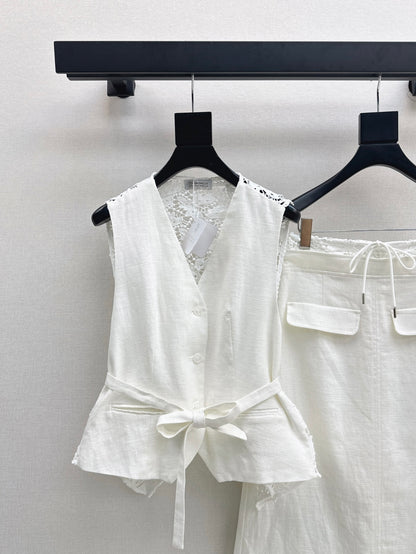 Brun 25ss lace suit