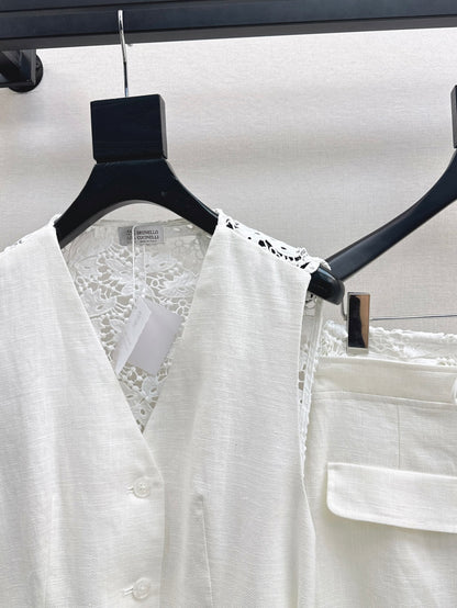Brun 25ss lace suit