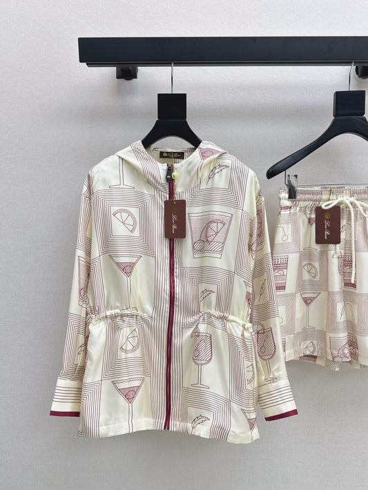 Loro 25ss silk jacket