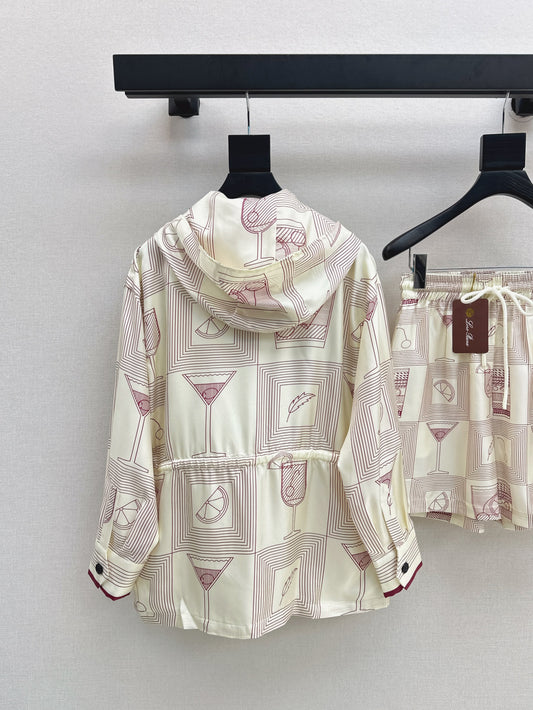 Loro 25ss silk jacket