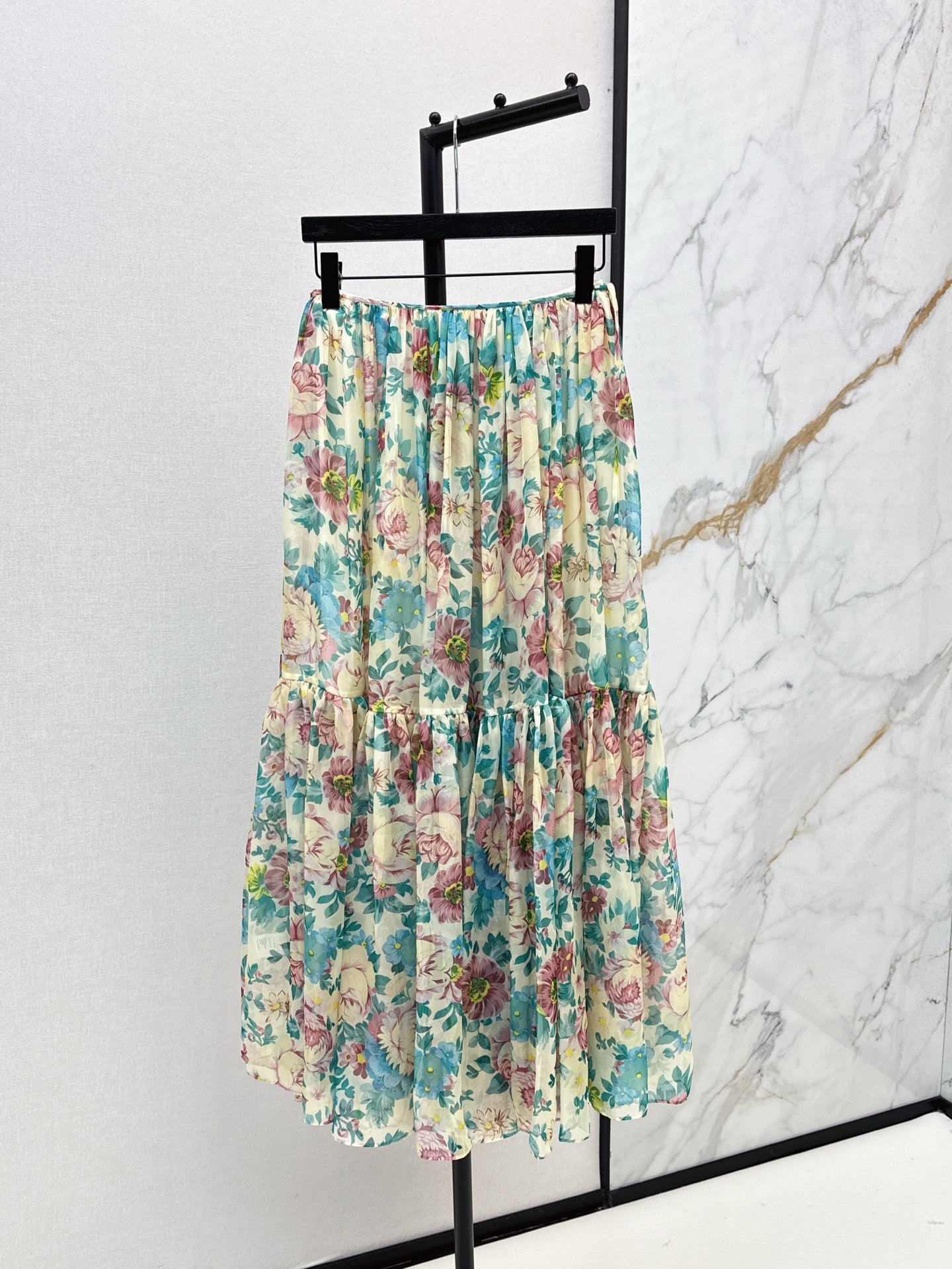 Cho 25ss chiffon skirt