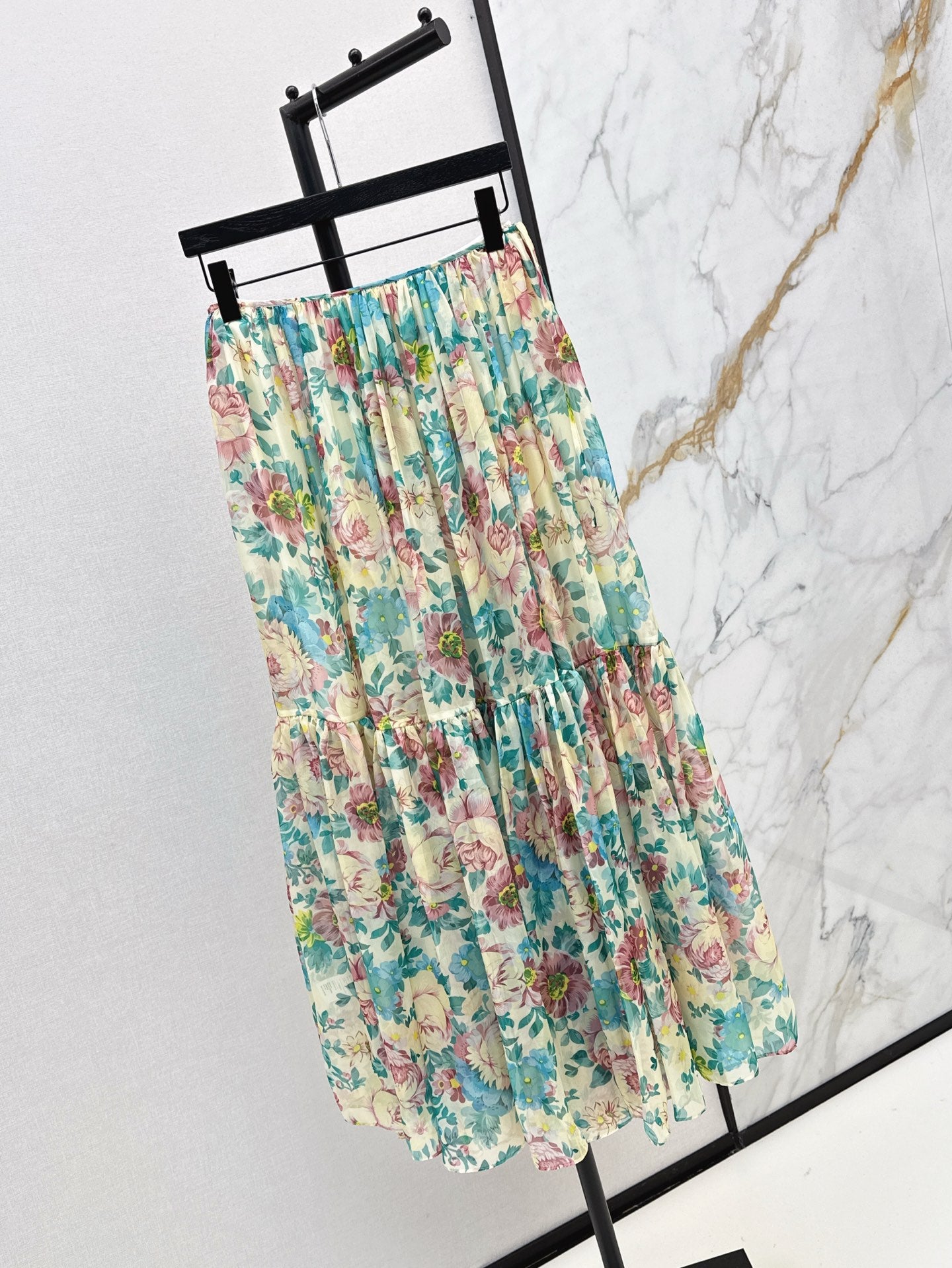 Cho 25ss chiffon skirt