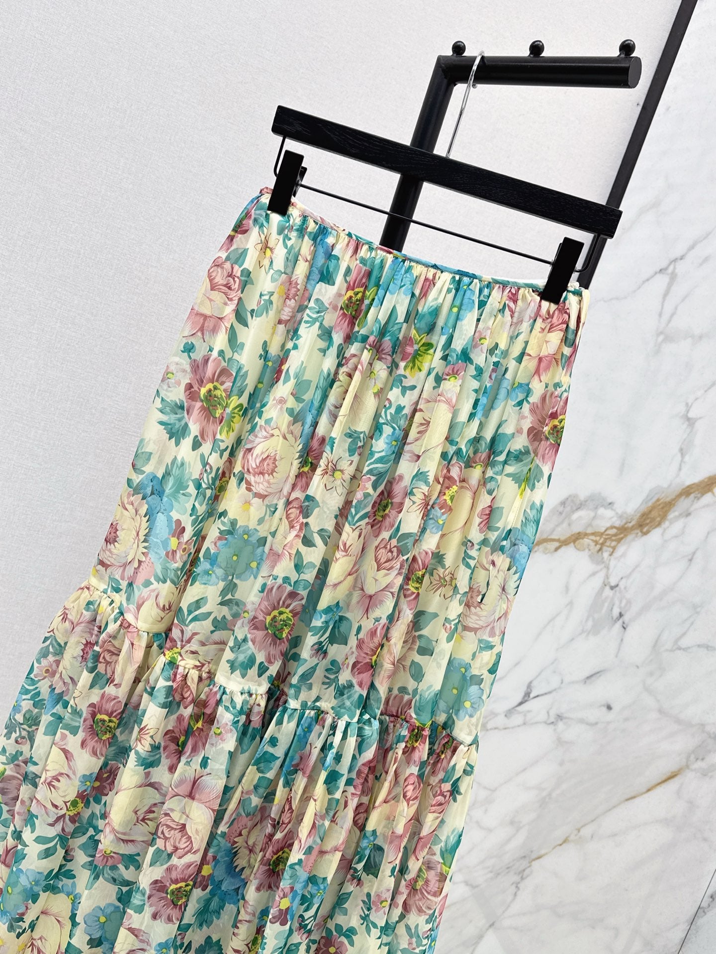 Cho 25ss chiffon skirt