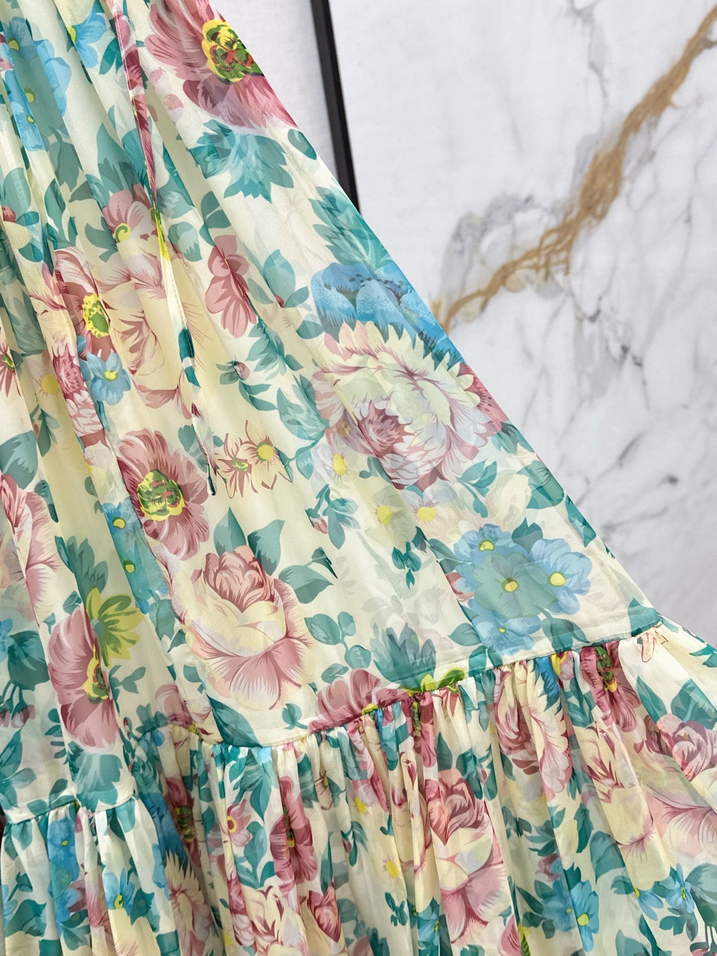 Cho 25ss chiffon skirt