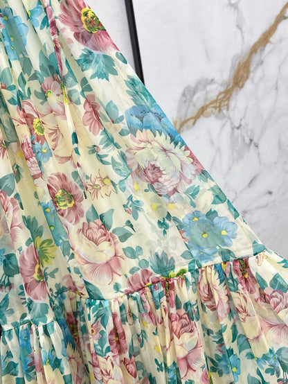 Cho 25ss chiffon skirt