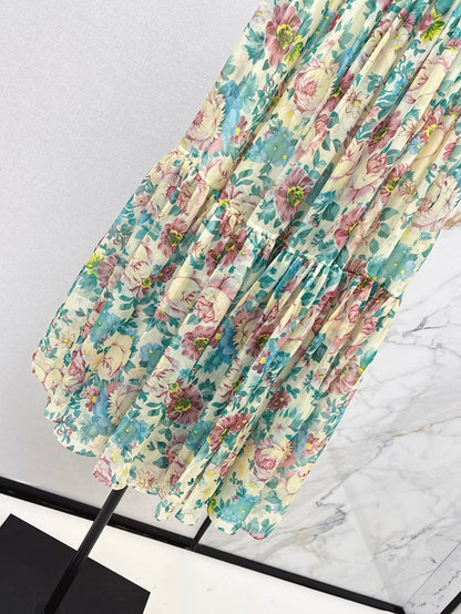 Cho 25ss chiffon skirt