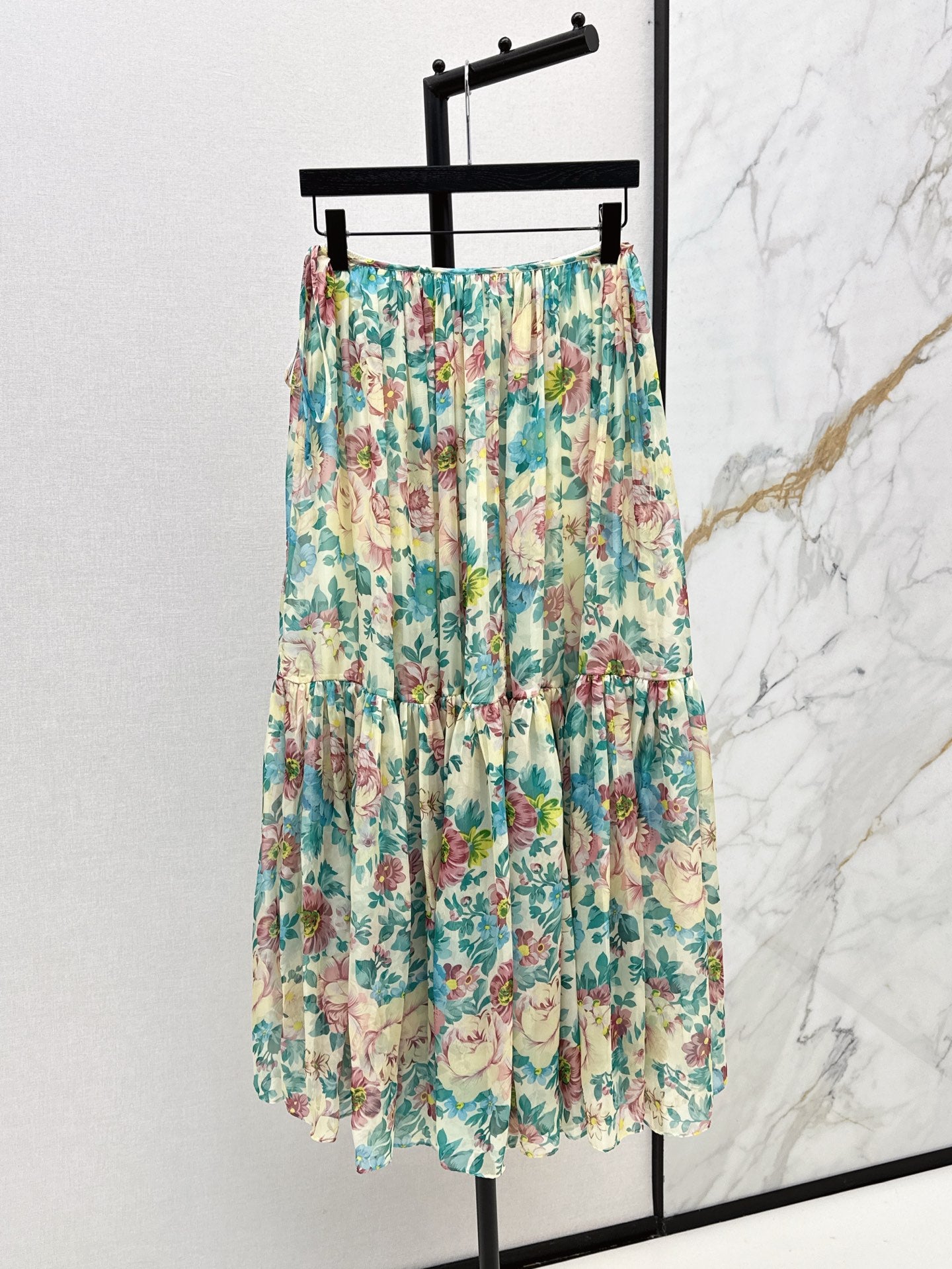 Cho 25ss chiffon skirt
