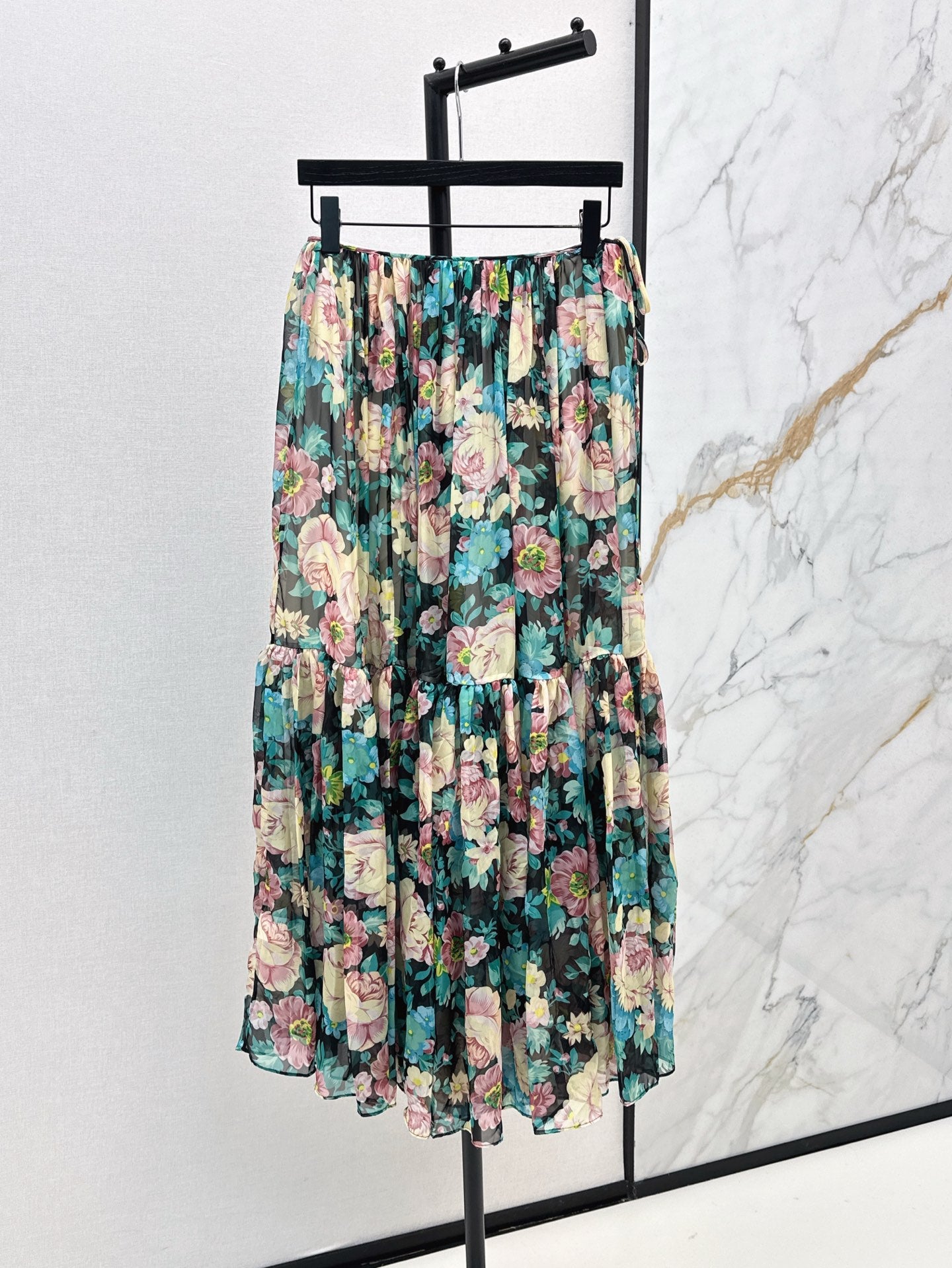 Cho 25ss chiffon skirt
