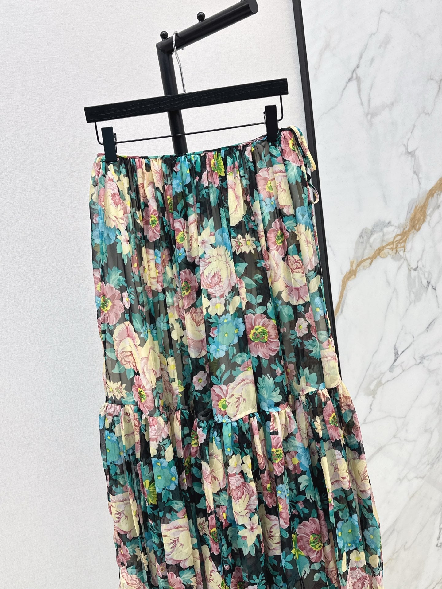 Cho 25ss chiffon skirt